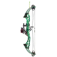 NEW PSE Archery Mudd Dawg Bow Fishing Cajun Package 40 Lbs RH Green Kit