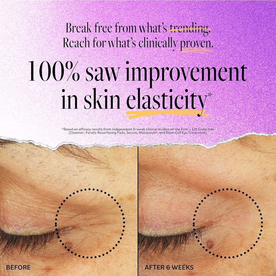 Tratamiento de ojos para levantamiento de células madre Derma E - Reafirmante y tensor múltiple Un Foto 3 de 4