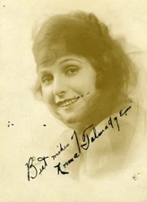 NORMA TALMADGE - AUTOGRAPHED SIGNED PHOTOGRAPH