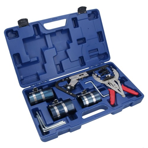 Kit de herramientas de servicio de limpieza limpiador de compresor de anillo de pistón 9 piezas - Imagen 4 de 6