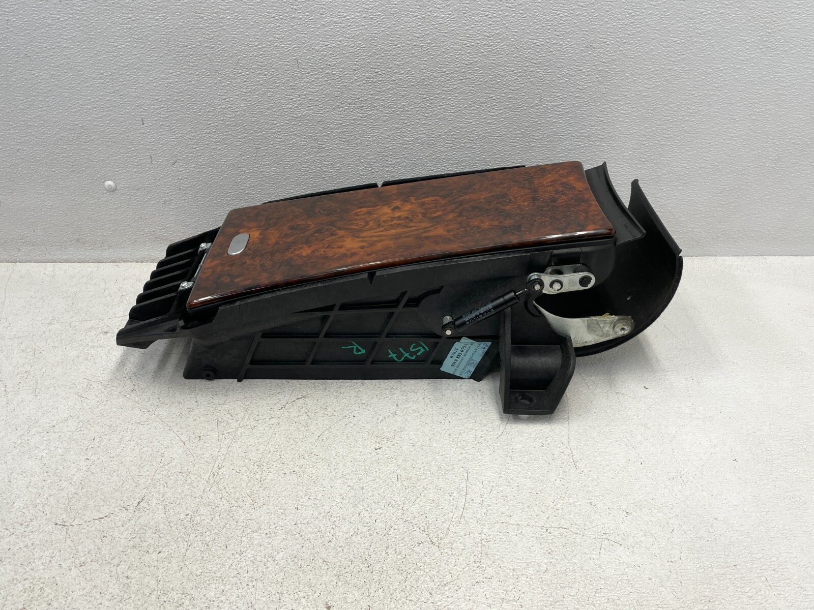 03-07 Bentley Continental GT Rear Center Console Armrest Storage Wood 1577 OEM
