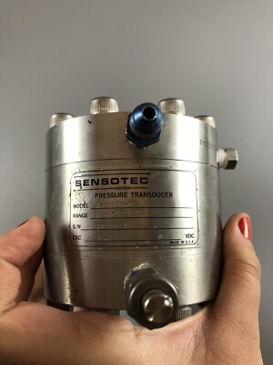 #ad Sensotec Pressure Transducer A 5 882 15 Made In USA Untested Sold As Is D3.3 $148.00