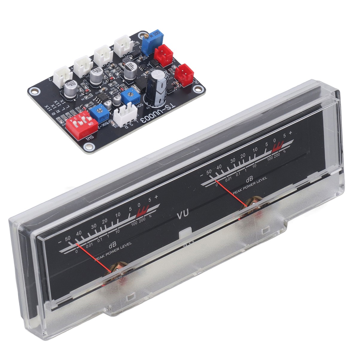 VU Meter Easy ABS White Backlit High Accuracy VU Meter | eBay