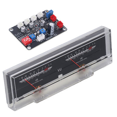 VU Meter Easy   ABS White Backlit High Accuracy  VU Meter