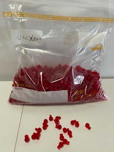 3M Scotchlok UCC Connectors In Strips 800CT BAG Clear & Cap Connector Telecom - Picture 1 of 2