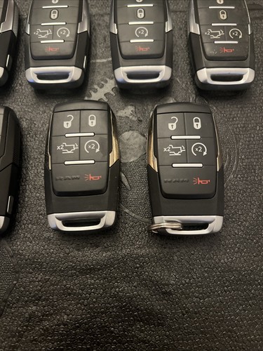 Bundle 17 LOT DODGE RAM 2019-2022 Key Fob Smart Remote Used - Picture 8 of 15