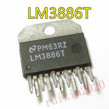 Texas Instruments 68W Low Noise Audio Power AmplifierLM3886 / LM3886T NEW #98/7
