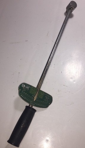 SK Tools Model 76010 Micrometer Torque Wrench RARE 1975 Sold as not working