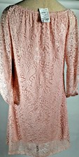 Tacera Pink Lace Dress New With Tags Size Small