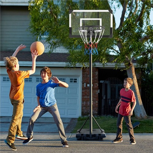 Portable Basketball Hoop Set Height Adjustable Basketball Net Stand for Sports - Picture 22 of 26