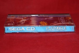 Flashback: The Quest For Identity (Sega CD, 1994) Authentic Game, CIB Complete