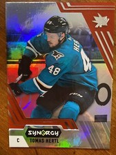20-21 UD Synergy Hockey Red Bounty Code Available 19 Tomas Hertl