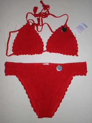 crochet bikini set forever 21