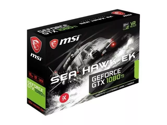 MSI GTX 1080 ti Hawk X complete in eBay