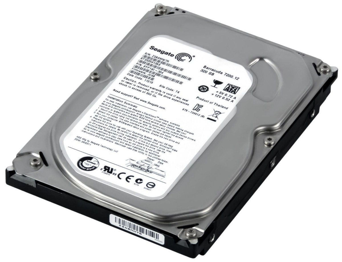 Seagate Barracuda 320GB Internal 7200RPM 3.5