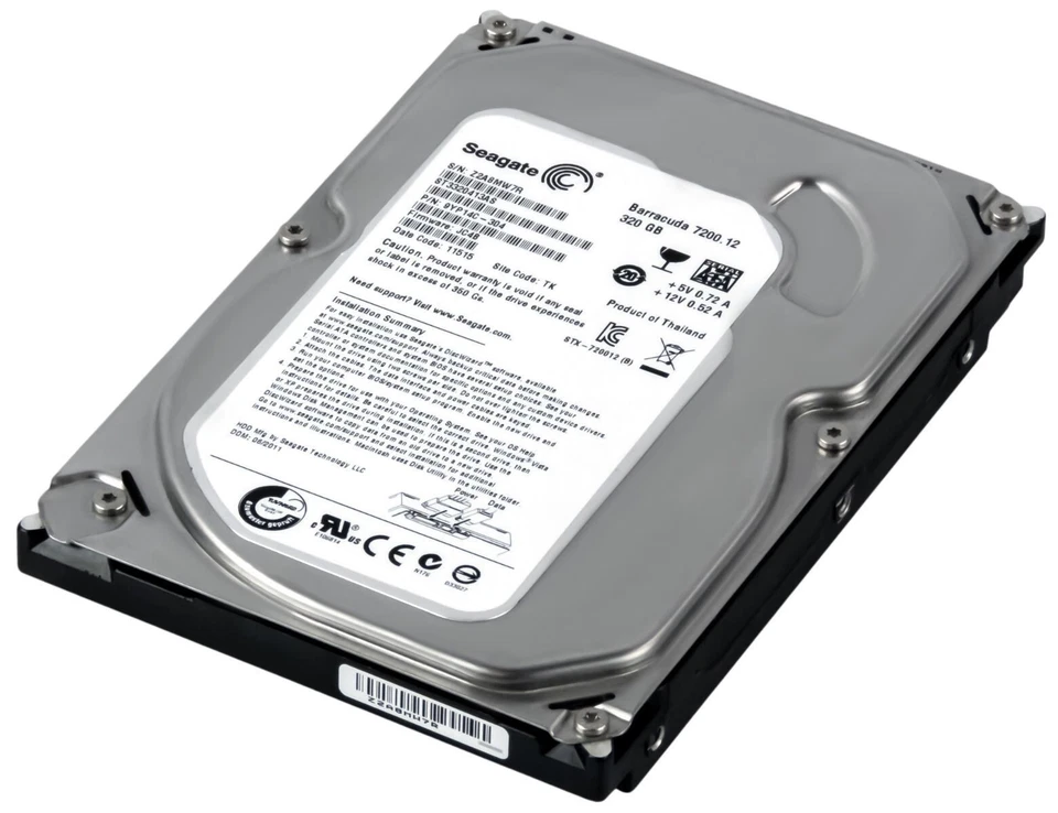 Hard Drive Seagate Barracuda 7200.12 ST3320413AS 320GB 7.2K 16MB SATA III 3.5'' - Image 2 of 3