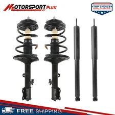 Front & Rear Struts Coil Assembly+Shock Absorbers For 2001-2005 Toyota RAV4 AWD
