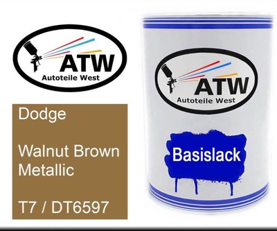 Dodge, Walnut Brown Metallic, T7 / DT6597, 500ml Lackdose