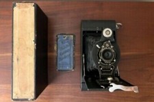 Antique Kodak No 2 Model C Folding Camera Hawk-Eye Eastman