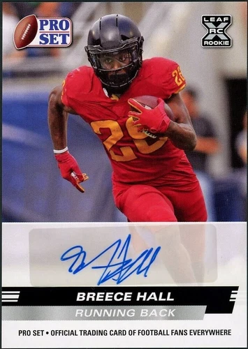2022 Leaf Pro Set Draft Breece Hall #PSA-BH2