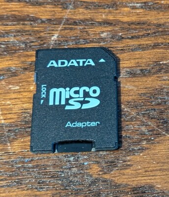ADATA and PNY microSD Card Adapters
