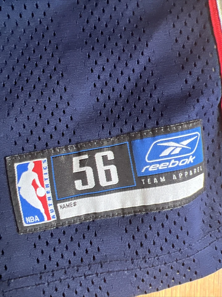 100% Authentic New Jersey Nets Jason Kidd Reebok Authentic Jersey 56 XXXXL - Image 3 of 4