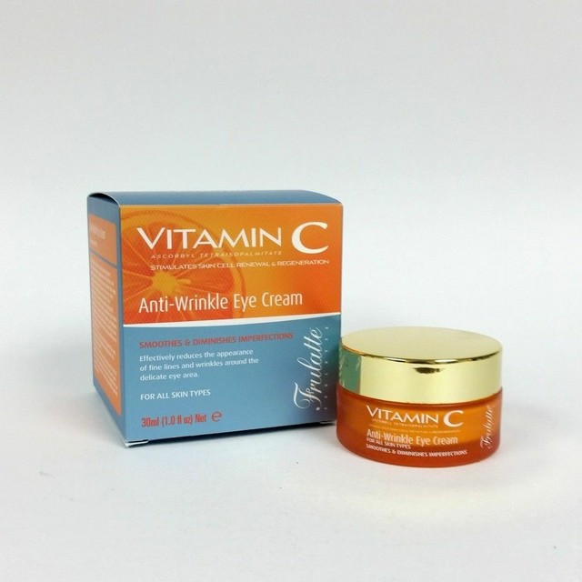Frulatte Vitamin C AntiWrinkle Eye Cream 1 oz NEW IN BOX! eBay
