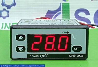 Sewon OKE-2002 Digital Temperature Controller OKE2002 -40 C to 99.9 C Thermostat