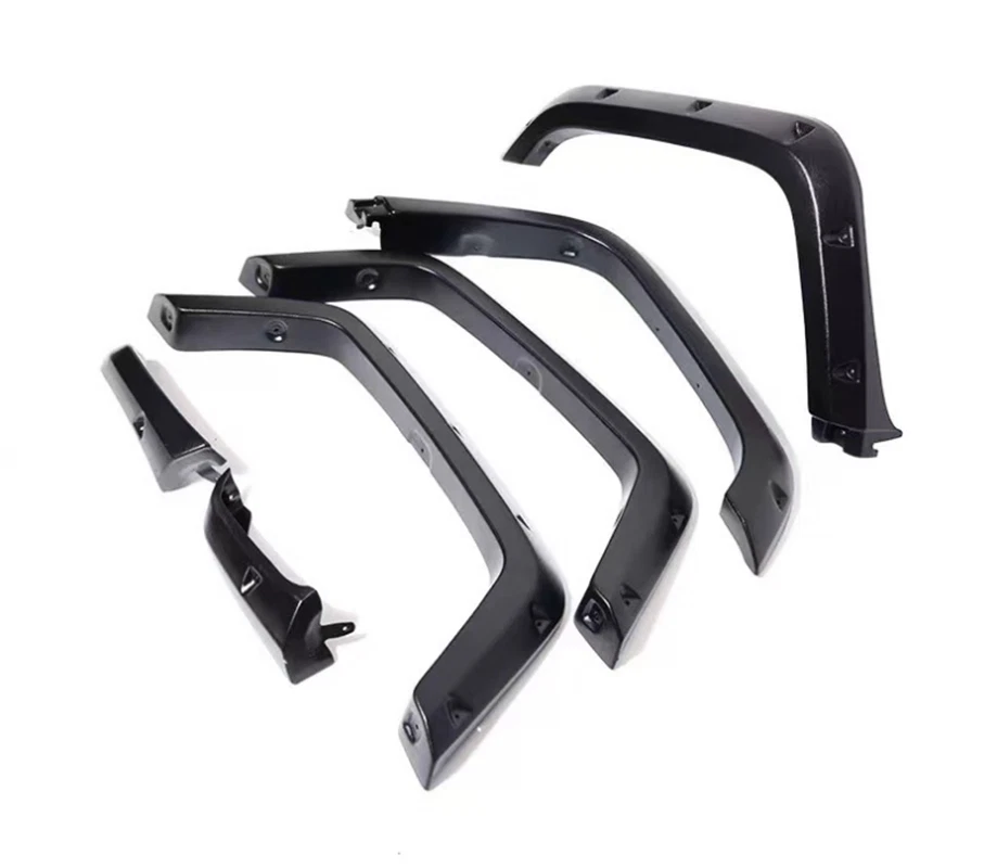 6PCS ABS Plastic Wheel arch decoration mudguard For Toyota Land Cruiser LC79 — 第 3/4 张图片