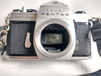 [完動品]PENTAX SPOTMATIC+super-takumar 55mm 148 Pentax Spotmatic SP 35mm Film Camera Super Takumar 55mm f/1.8
