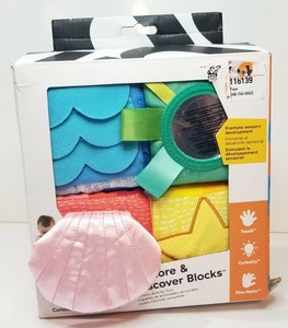 baby einstein explore & discover soft blocks toys