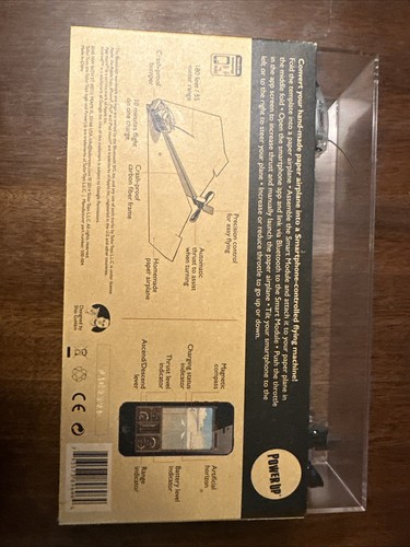 PowerUp 3.0 Smartphone Bluetooth Controlled Paper Airplane Conversion Kit - Picture 4 of 4
