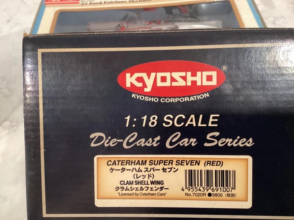 Kyosho 1:18 Caterham Super Seven Clam Shell Wing - Image 3 of 3