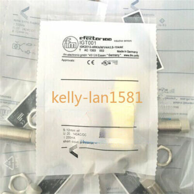 100% Test IFM IGT001 Proximity Switch Sensor New One #A6-3*