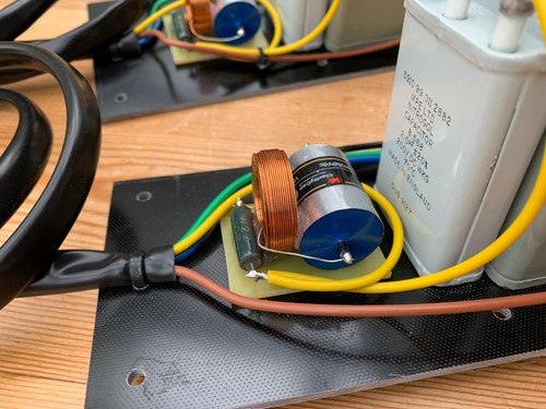 Special TANNOY hand built speakers crossovers "SILVER" PIO Paper in Oil DUBILIER - Picture 11 of 12
