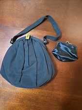 EUC Black Evening Bag With Accompanied Coin Purse