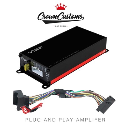 MERCEDES E KLASSE VERSTÄRKER UPGRADE 520 WATT VIBE POWERBOX65,4M AUTO AUDIO