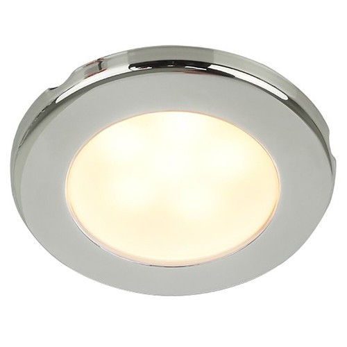 Hella Marine EuroLED 75 Down Light Rim 12V Stainless Steel Warm White - Picture 2 of 2