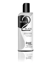White 2 Black Bronzer Tanning Lotion 8.5 Ounce.FREE SHIPPING!!!! BEST SELLER!!!!