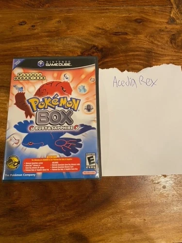 Pokemon Box: Ruby and Sapphire (US version, missing Link Cable)