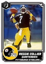 ACEO REGGIE COLLIER PITTSBURGH STEELERS CUSTOM HAND MADE ART CARD