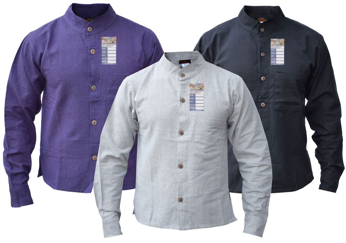 Canotta Uomo In Lino Con Lacci - Tunica Boh&eacute;mien Per Spiaggia Ed Estate