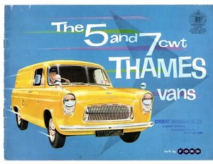 ford thames 100e van