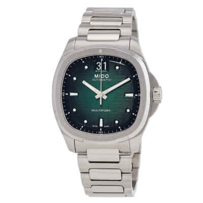 Mido Multifort TV Big Date Automatic Green Dial Men