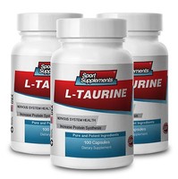 L-taurine Healthy Nervous System 500mg (3 Bottles) Free Shipping L-taurine Healthy Nervous System 500mg (3 Bottles) Free Shipping