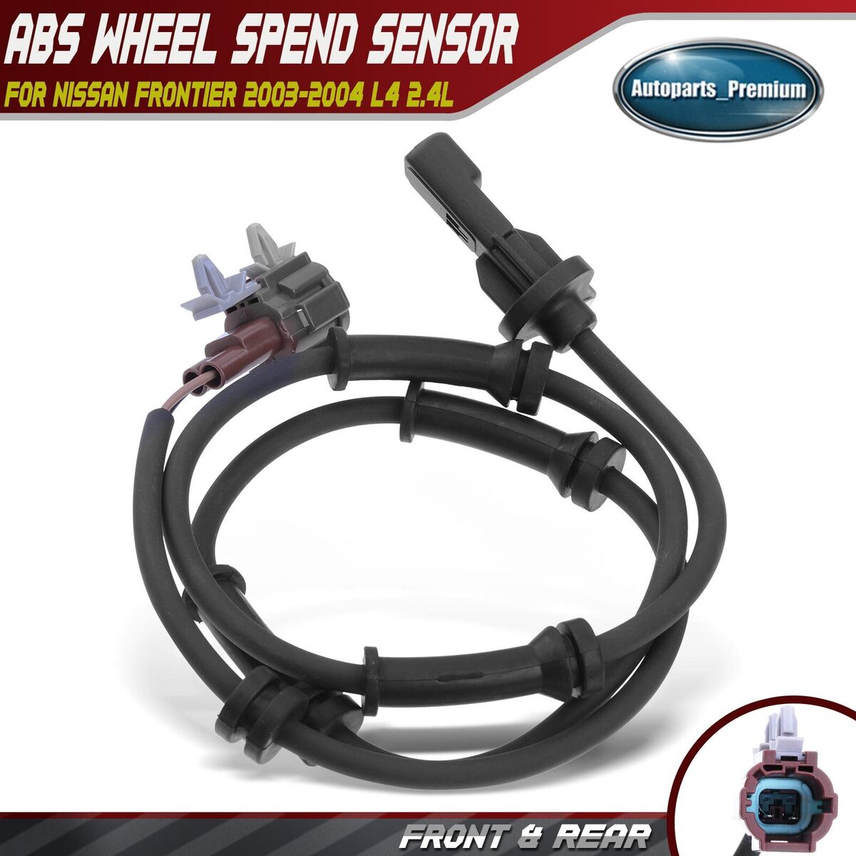 ABS / Wheel Speed Sensor Front & Rear Vehicle Kit for Nissan Navara D40 ABS / Wheel Speed Sensor Front & Rear Vehicle Kit for Nissan Navara D40