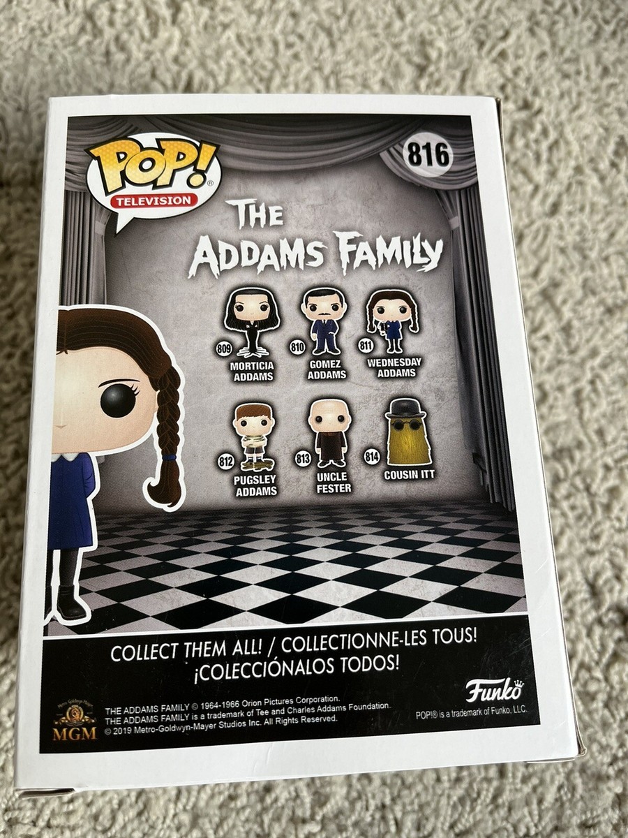 Funko Pop! The Addams Family Wednesday Addams #816 Hot Topic