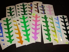 3" Ladderback Die Cuts 12 Pack Assorted Patterns/Colors Available