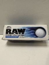 Slazenger RAW Distance for Women White Golf Balls Low Compression T ...