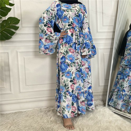 Ramadan Women Muslim Abaya Kaftan Long Maxi Dress Party Abaya Islamic Arab Gown - Picture 55 of 376